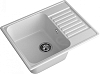 GranFest QUARZ (ECO-13) Мойка чаша+кр 620*480 (серый) 100_100_2894100
